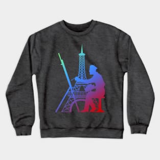 Parisian Painter Crewneck Sweatshirt